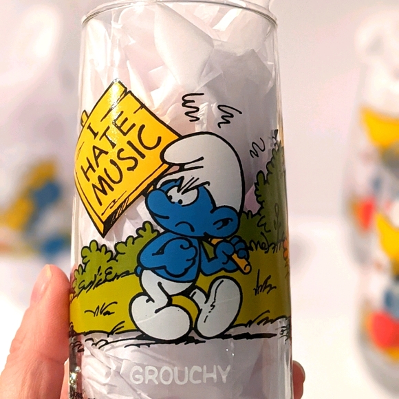 Smurf vintage drinking glasses - Picture 5 of 11